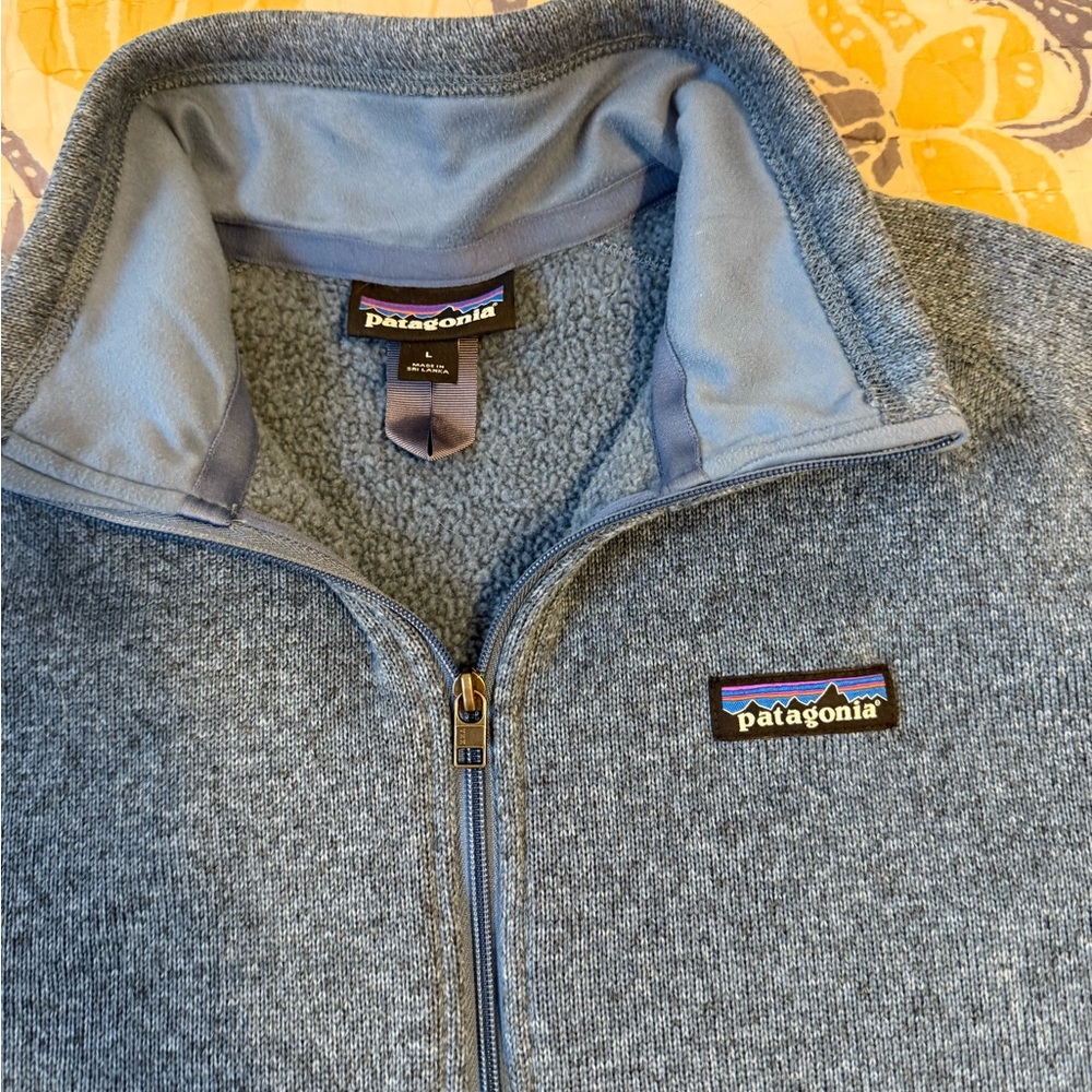 Patagonia Gray Fleece Jacket - Picture 1 of 4